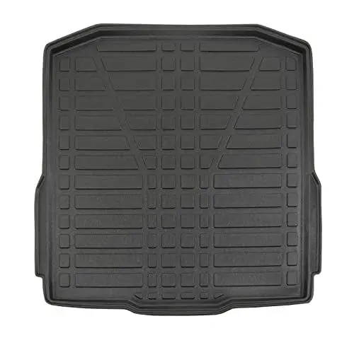 Produktbild: SCOUTT | Kofferraumwanne Laderaumwanne Kompatibel mit Octavia 3, Kombi 2013-2019, mit Hoher Rand, Kofferraum-Schutzmatte, Geriffelt